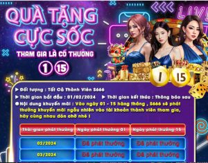 Khuyến mãi và ưu đãi hấp dẫn dành cho thành viên S666 Casino