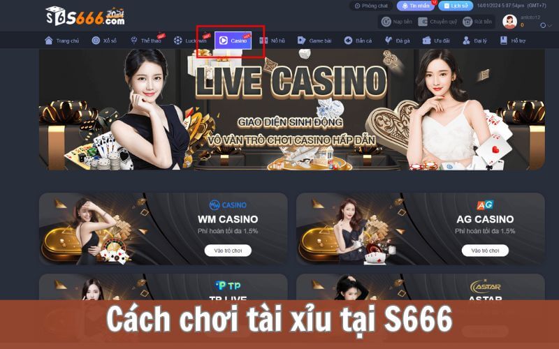 Hướng Dẫn Cách Chơi S666 Tài Xỉu like Cho Người Mới Bắt Đầu